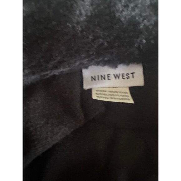 Nine West Faux Fur Black Bucket Hat Urban Casual Outdoor Winter - Picture 4 of 6